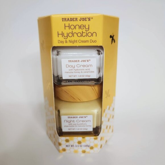 NEW Trader Joes Honey Hydration Face Day and Night Cream Trader Joe's 3.5oz Hexa - Picture 11 of 13